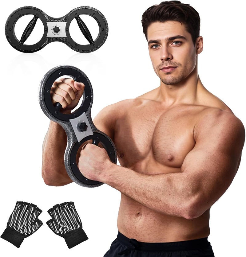 OSCILLATING SLIM Pro-Grade Rotator Machine - Adjustable Arm Trainer for Men & Women, 12lbs Silent Forearm Strengthener with Adjustable Resistance Resistance, Home/Gym Arm Workout Equipment for Boxing & Rehabilitation - Image 1